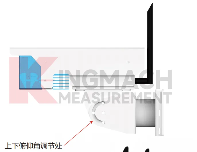 Optiskās novirzes monitora JMGD-93XX 3.&nbsp;attēls