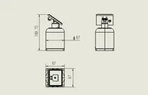 Integrētais slīpuma mērītājs JMQJ-7315RTU&nbsp;6.&nbsp;attēls